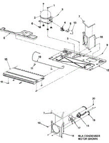 04 - Compressor Series 50+ parts for Amana Refrigerator ASD2628HEQ from AppliancePartsPros.com