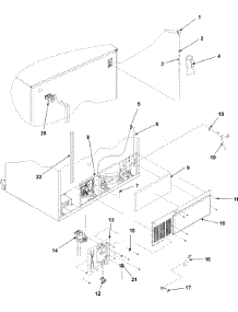 02 - Cabinet Back Series 50+ parts for Amana Refrigerator ASD262RHRS from AppliancePartsPros.com
