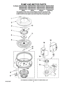 08 - Pump And Motor Parts parts for Maytag Dishwasher MDBH945AWQ40 from AppliancePartsPros.com