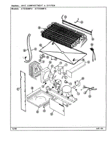 06 - Unit Compartment & System parts for Admiral Refrigerator AT21EM9FV / DA79A from AppliancePartsPros.com