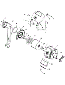 02 - Filter Assembly parts for Hoover Vacuum U8351900 from AppliancePartsPros.com