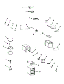 04 - Side Burner & Bartender parts for Dynasty Grill WSBQ42FSB from AppliancePartsPros.com