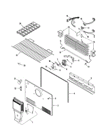 03 - Freezer Compartment parts for Amana Refrigerator ATB1504ARB from AppliancePartsPros.com