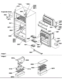03 - Door, Hinges And Accessories parts for Amana Refrigerator ATS518SW / P1183713W W from AppliancePartsPros.com