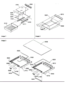 09 - Shelving Assemblies parts for Amana Refrigerator ATS518SW / P1183714W W from AppliancePartsPros.com