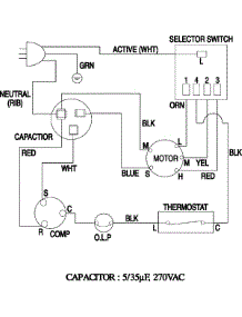 05 - Wiring Information (Aw0510d) parts for Samsung Room Air Conditioner AW0510D from AppliancePartsPros.com
