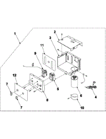 02 - Control Assembly parts for Samsung Room Air Conditioner AW060CM/XAA from AppliancePartsPros.com