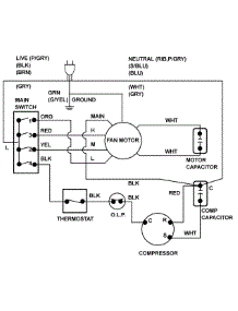 05 - Wiring Information parts for Samsung Room Air Conditioner AW0800A from AppliancePartsPros.com