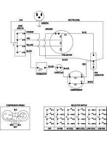 05 - Wiring Information (Aw1200) parts for Samsung Room Air Conditioner AW1200A from AppliancePartsPros.com