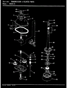 05 - Transmission & Related Parts (Orig) parts for Admiral Washer AW20L4HS from AppliancePartsPros.com