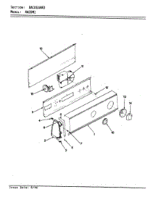 05 - Control Panel (Rev. E-F) parts for Admiral Washer AW20M1A from AppliancePartsPros.com