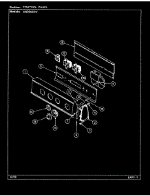 02 - Control Panel parts for Admiral Washer AW20M3SV from AppliancePartsPros.com