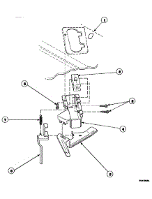 17 - Out-Of-Balance Switch parts for Amana Washer AWM473W2 / PAWM473W2 from AppliancePartsPros.com