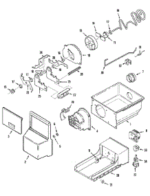 09 - Ice Bin parts for Admiral Refrigerator AZ2727GIHW from AppliancePartsPros.com