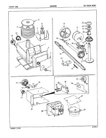 05 - Ice Cream Maker parts for Admiral Refrigerator AZS22000 / 5L60B from AppliancePartsPros.com