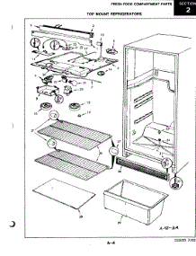 02 - Fresh Food Compartment parts for Maytag Refrigerator B15Y-2RNTP / 4D42A from AppliancePartsPros.com