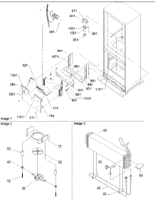 08 - Evaporator Area parts for Amana Refrigerator BB20VW / P1321307W W from AppliancePartsPros.com