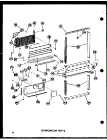 03 - Evap Parts parts for Amana Refrigerator BC20K / P602351W from AppliancePartsPros.com