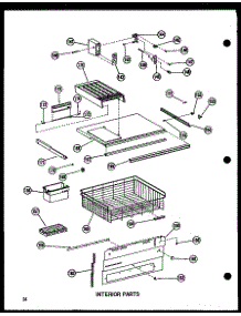 06 - Interior Parts parts for Amana Refrigerator BC20K / P602351W from AppliancePartsPros.com