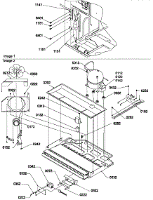 09 - Machine Compartment Assy parts for Amana Refrigerator BC20TL / P1196511W L from AppliancePartsPros.com