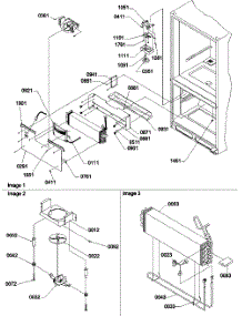 05 - Evaporator & Freezer Control Assembly parts for Amana Refrigerator BCI21VL / P1321507W L from AppliancePartsPros.com
