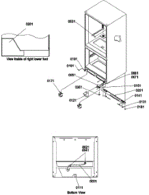 07 - Insulation & Roller Assembly parts for Amana Refrigerator BCI21VL / P1321507W L from AppliancePartsPros.com