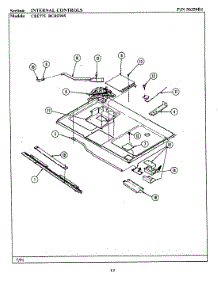 05 - Internal Controls parts for Maytag Range BCRE905 from AppliancePartsPros.com