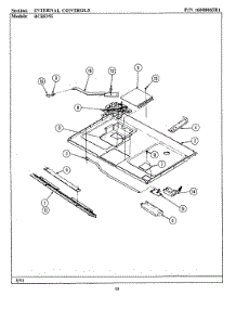 05 - Internal Controls parts for Maytag Range BCRE955 from AppliancePartsPros.com