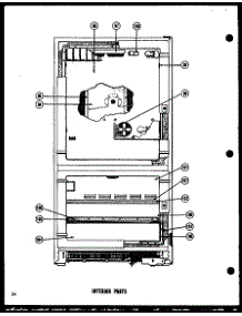 04 - Interior Parts parts for Amana Refrigerator BD16LE from AppliancePartsPros.com