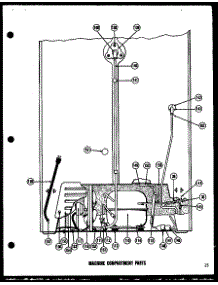 05 - Machine Compartment Parts parts for Amana Refrigerator BD16LE from AppliancePartsPros.com