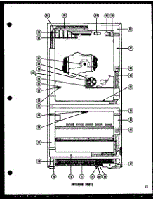 03 - Interior Parts parts for Amana Refrigerator BDI16E from AppliancePartsPros.com