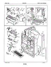 04 - Water & Ice Dispenser parts for Maytag Refrigerator BDNS24A9R / 4N49B from AppliancePartsPros.com