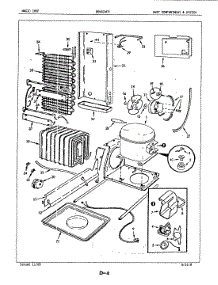 05 - Unit Compartment & System parts for Maytag Refrigerator BDNS24F9A / 5L56B from AppliancePartsPros.com