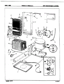 03 - Unit Compartment & System parts for Maytag Refrigerator BDNS24J9 / 8N23A from AppliancePartsPros.com