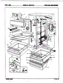 03 - Fresh Food Compartment parts for Maytag Refrigerator BDNS24J9A / 8N68A from AppliancePartsPros.com