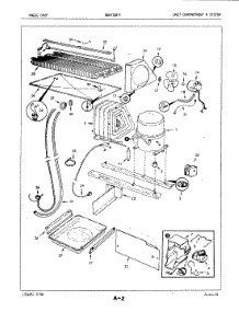 03 - Unit Compartment & System parts for Maytag Refrigerator BDNT22F9 / 5B44A from AppliancePartsPros.com