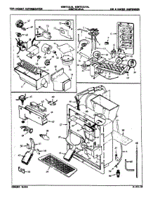 04 - Ice & Water Dispenser parts for Maytag Refrigerator BDNT22J9A / 8B16A from AppliancePartsPros.com