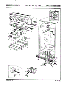 03 - Fresh Food Compartment parts for Maytag Refrigerator BDNT22K9LA / 9A58B from AppliancePartsPros.com