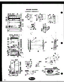 03 - Page 1 parts for Amana Refrigerator BFF105 from AppliancePartsPros.com