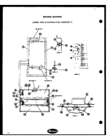 02 - Liner And Evap Assy parts for Amana Refrigerator BFR105L from AppliancePartsPros.com