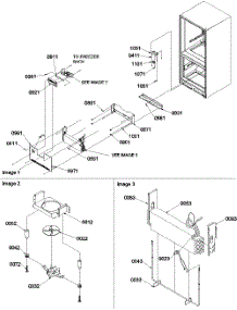 06 - Evaporator & Freezer Control Assy parts for Amana Refrigerator BG18VL / P1320704W L from AppliancePartsPros.com