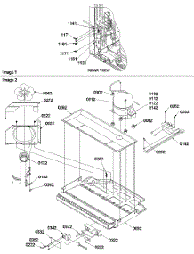 10 - Machine Compartment parts for Amana Refrigerator BG18VL / P1320704W L from AppliancePartsPros.com