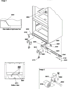07 - Insulation & Roller Assy parts for Amana Refrigerator BG20TL / P1196516W L from AppliancePartsPros.com