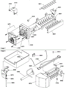 07 - Ice Maker Assy & Parts parts for Amana Refrigerator BH20S5W / P1196505W W from AppliancePartsPros.com