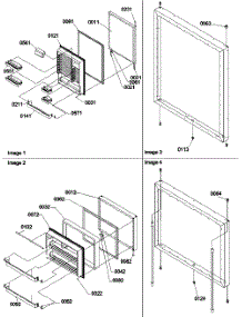 03 - Door Assemblies parts for Amana Refrigerator BH20TL / P1317003W L from AppliancePartsPros.com