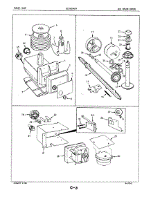 03 - Ice Cream Maker parts for Maytag Refrigerator BICNS24D9H / 4L45B from AppliancePartsPros.com