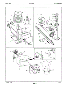 05 - Ice Cream Maker parts for Maytag Refrigerator BICNS24F9A / 5L54B from AppliancePartsPros.com