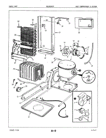 06 - Unit Compartment & System parts for Maytag Refrigerator BICNS24F9A / 5L54B from AppliancePartsPros.com