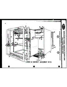 05 - Liner & Cabinet Assy Bifa parts for Amana Freezer BIR from AppliancePartsPros.com