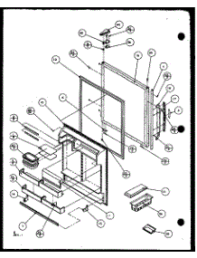02 - Page 2 parts for Amana Refrigerator BL20QW / P1125503W W from AppliancePartsPros.com